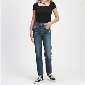 Gap Sky High rise Straight Leg Jeans